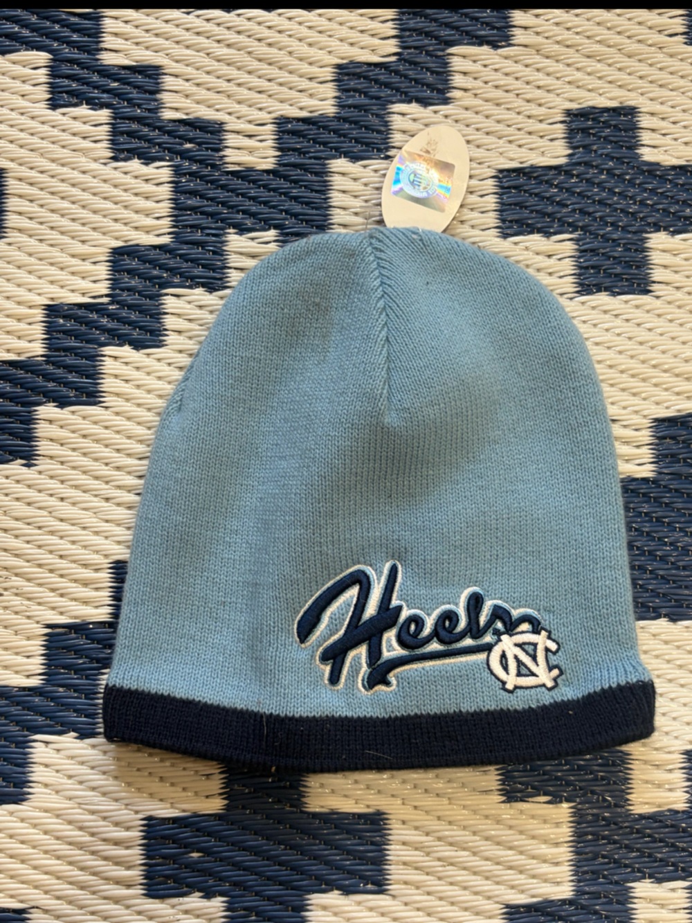 Vintage UNC University of North Carolina Tar Heels Beanie New